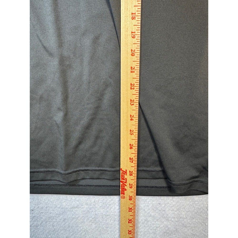 NFL Team Apparel Pittsburgh Steelers Polo Shirt Mens LG Gray Yellow‎ Performance - Picture 6 of 6